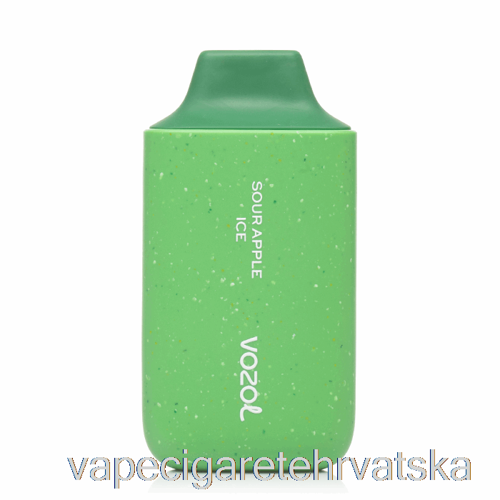 Vape Cigarete Vozol Star 6000 Jednokratna Kisela Jabuka Led
